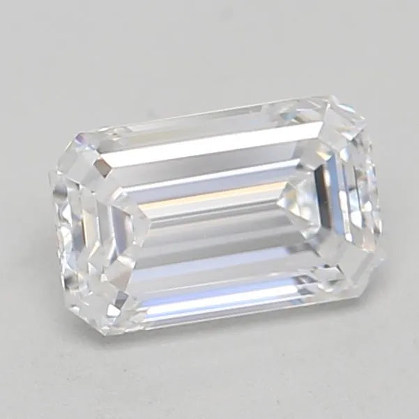 0.53ct Emerald Lab Grown Diamond (Colour D, Clarity IF, IGI Certified)