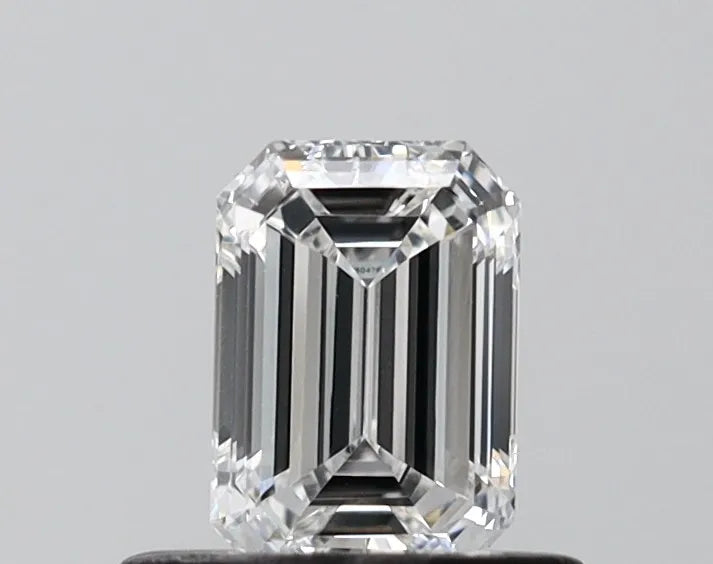 0.53ct Emerald Lab Grown Diamond (Colour D, Clarity VVS2, IGI Certified)
