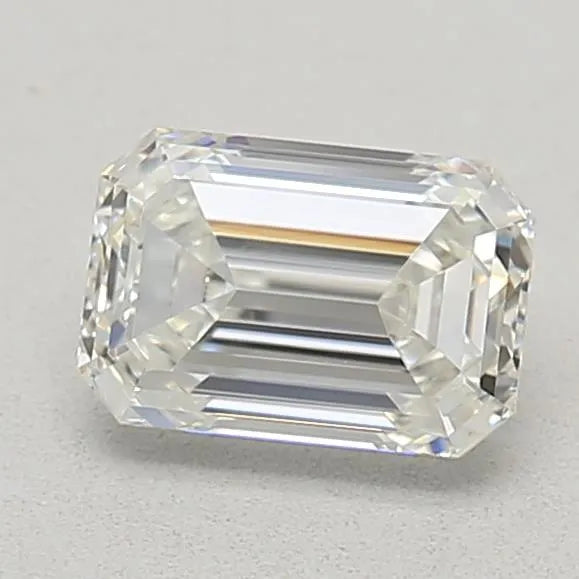 0.53ct Emerald Lab Grown Diamond (Colour G, Clarity IF, IGI Certified)