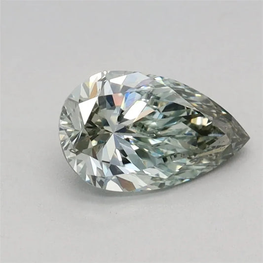 0.53ct Pear Lab Grown Diamond (Colour Fancy Intense Green, Clarity VS1, IGI Certified)