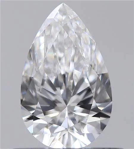0.53ct Pear Natural Diamond (Colour D, Clarity IF, GIA Certified)