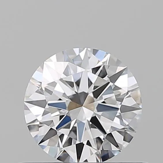 0.53ct Round Natural Diamond (Colour D, Clarity IF, Cut EX, GIA Certified)