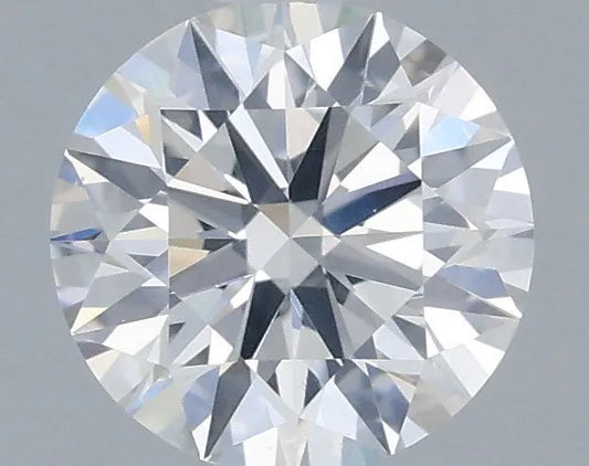 0.53ct Round Natural Diamond (Colour F, Clarity VS2, Cut EX, IGI Certified)