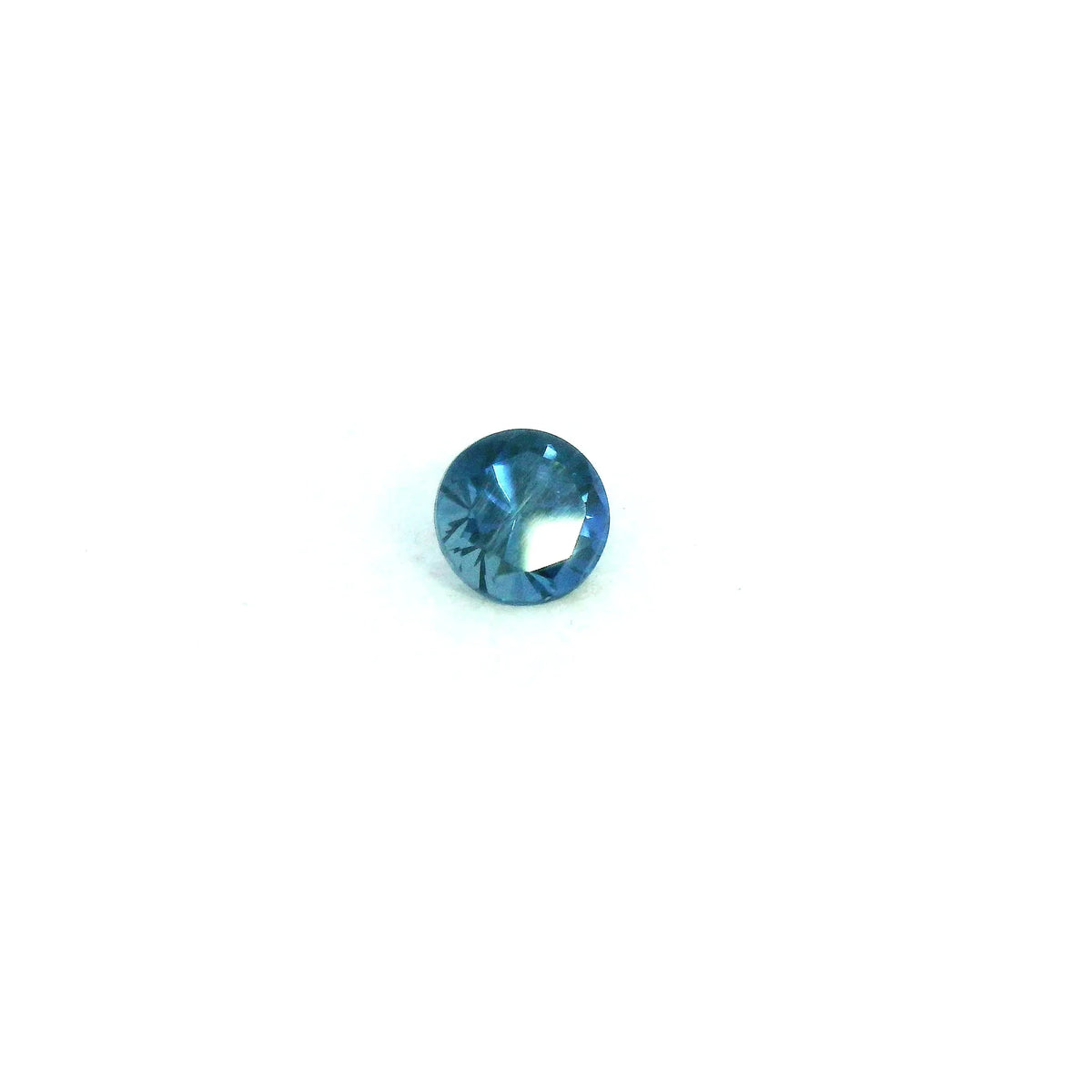 0.53ct Round Natural Sapphire (Colour Blue, Clarity Slightly Included, Cut Faceted)
