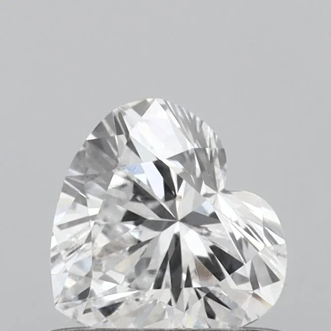 0.54ct Heart Lab Grown Diamond (Colour E, Clarity SI1, IGI Certified)