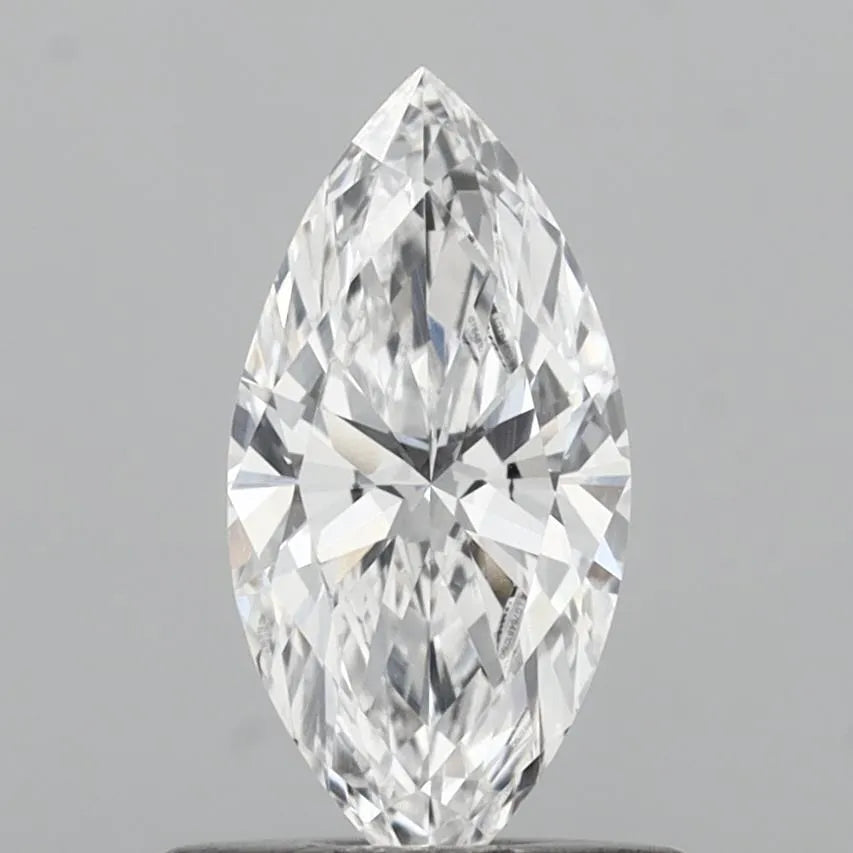 0.54ct Marquise Lab Grown Diamond (Colour D, Clarity SI1, IGI Certified)