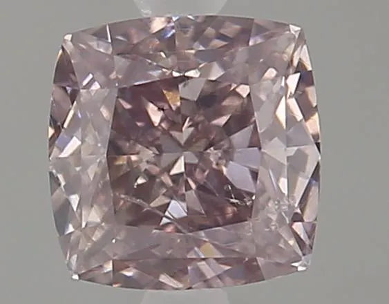 0.55ct Cushion brilliant Natural Diamond (Colour Fancy Pink, Clarity SI2, GIA Certified)