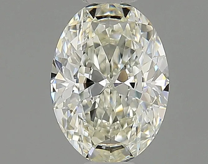 0.56ct Oval Natural Diamond (Colour H, Clarity IF, Cut VG, IGI Certified)