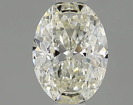 0.56ct Oval Natural Diamond (Colour H, Clarity IF, Cut VG, IGI Certified)