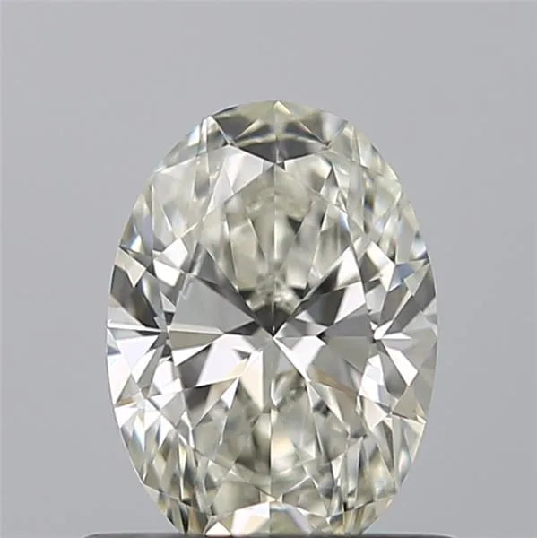 0.56ct Oval Natural Diamond (Colour H, Clarity IF, Cut VG, IGI Certified)