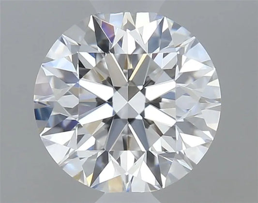 0.56ct Round Natural Diamond (Colour D, Clarity IF, Cut EX, GIA Certified)