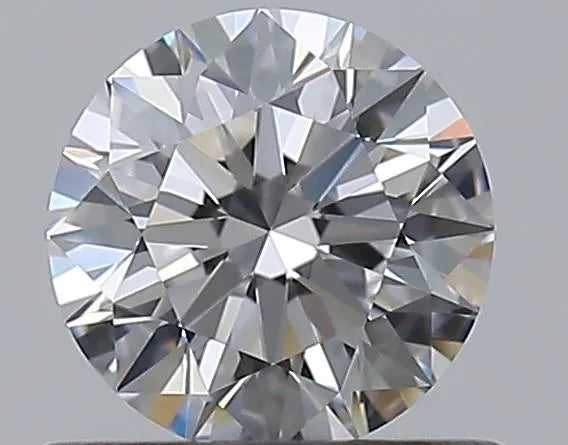 0.57ct Round Natural Diamond (Colour D, Clarity IF, Cut EX, GIA Certified)