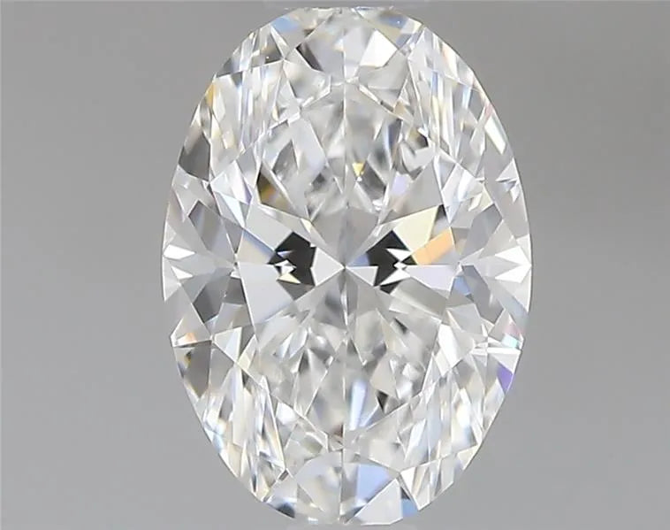 0.58ct Oval Natural Diamond (Colour F, Clarity VVS2, GIA Certified)