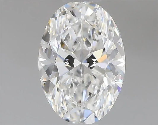 0.58ct Oval Natural Diamond (Colour F, Clarity VVS2, GIA Certified)