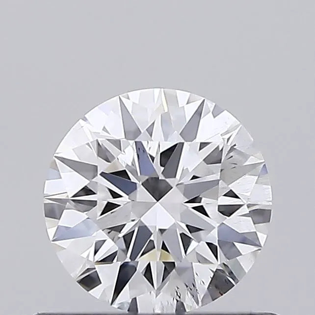 0.58ct Round Lab Grown Diamond (Colour E, Clarity SI1, Cut EX, IGI Certified)
