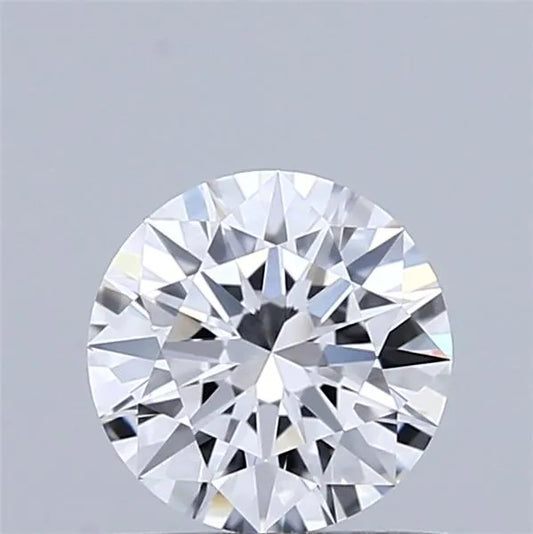 0.58ct Round Natural Diamond (Colour D, Clarity IF, Cut EX, GIA Certified)