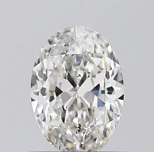 0.59ct Oval Natural Diamond (Colour H, Clarity SI2, GIA Certified)