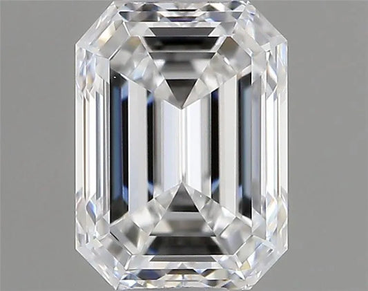 0.60ct Emerald Natural Diamond (Colour F, Clarity VVS2, GIA Certified)