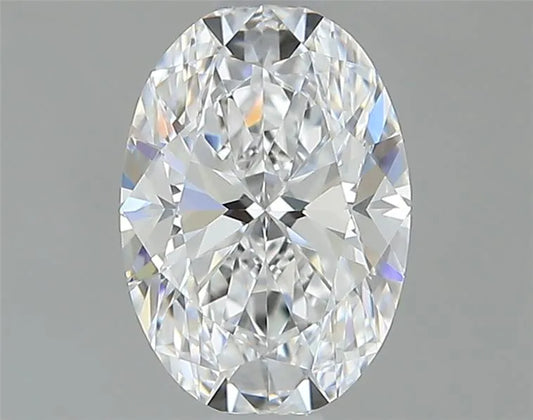 0.60ct Oval Natural Diamond (Colour D, Clarity VVS1, Cut VG, GIA Certified)