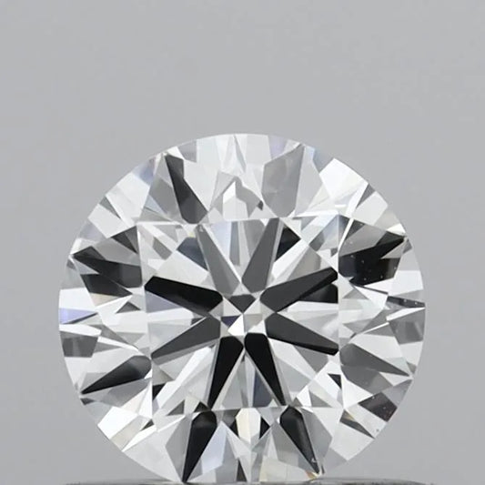 0.60ct Round Lab Grown Diamond (Colour D, Clarity VVS2, Cut ID, IGI Certified)