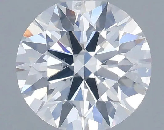0.60ct Round Natural Diamond (Colour E, Clarity SI2, Cut EX, IGI Certified)
