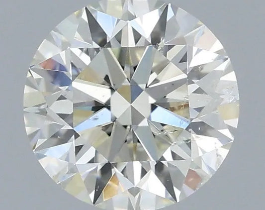 0.60ct Round Natural Diamond (Colour I, Clarity SI2, Cut EX, IGI Certified)