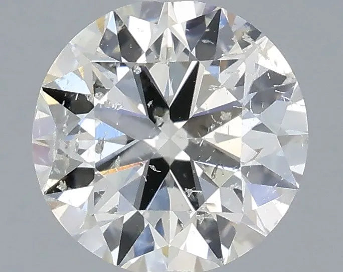 0.60ct Round Natural Diamond (Colour I, Clarity SI2, Cut EX, IGI Certified)