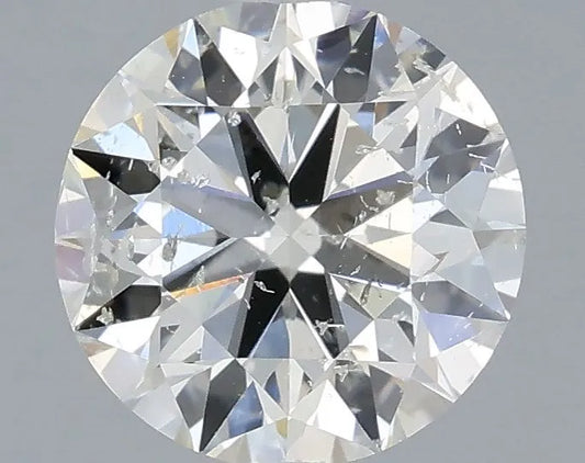 0.60ct Round Natural Diamond (Colour I, Clarity SI2, Cut EX, IGI Certified)