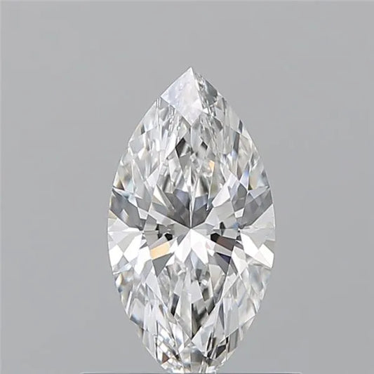 0.61ct Marquise Natural Diamond (Colour F, Clarity VVS2, GIA Certified)