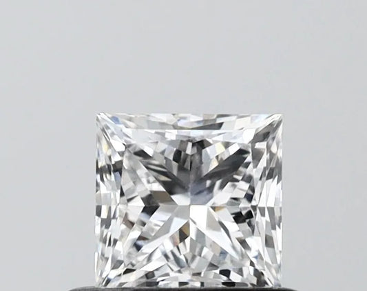 0.62ct Princess Lab Grown Diamond (Colour D, Clarity VVS2, IGI Certified)
