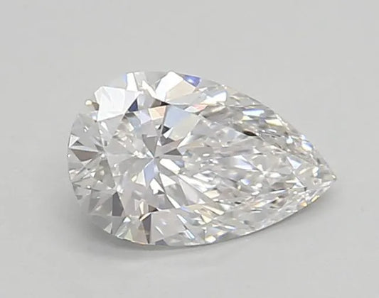 0.63ct Pear Lab Grown Diamond (Colour E, Clarity VVS1, IGI Certified)