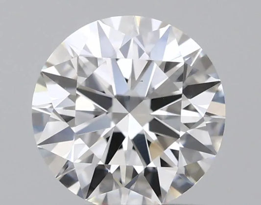 0.63ct Round Natural Diamond (Colour F, Clarity VS1, Cut EX, GIA Certified)