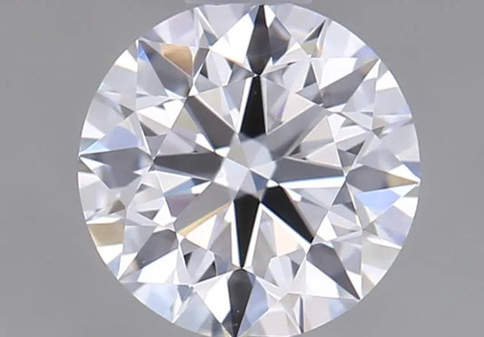 0.65ct Round Natural Diamond (Colour D, Clarity VS2, Cut EX, GIA Certified)