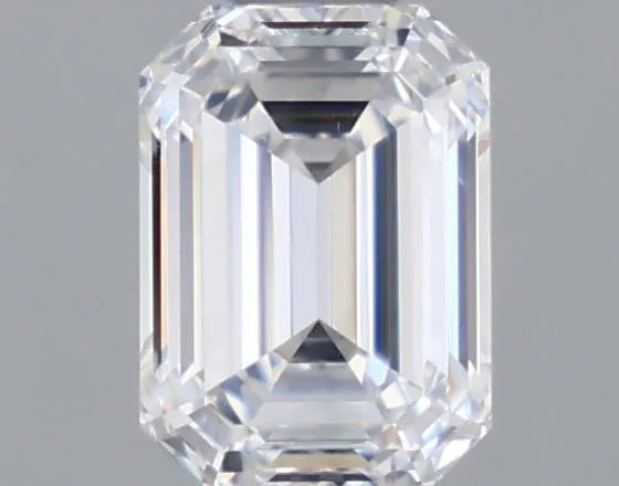 0.66ct Emerald Lab Grown Diamond (Colour D, Clarity VS2, IGI Certified)