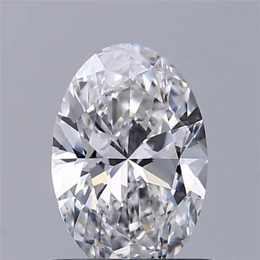 0.68ct Oval Lab Grown Diamond (Colour D, Clarity VVS2, IGI Certified)