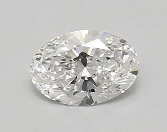 0.69ct Oval Lab Grown Diamond (Colour D, Clarity VVS2, IGI Certified)