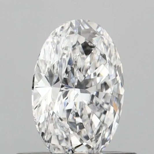 0.70ct Oval Lab Grown Diamond (Colour D, Clarity VVS2, IGI Certified)