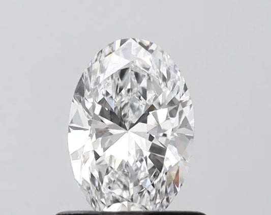 0.70ct Oval Lab Grown Diamond (Colour D, Clarity VVS2, IGI Certified)
