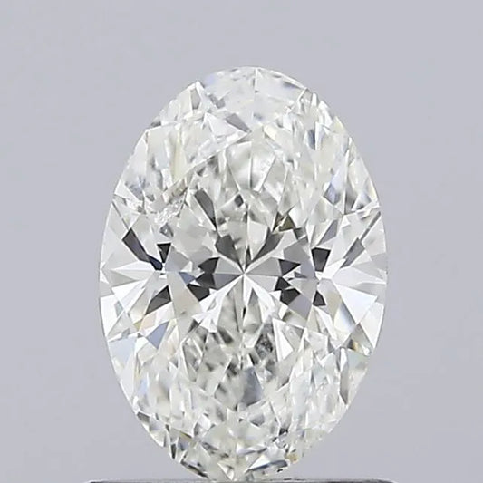 0.70ct Oval Natural Diamond (Colour H, Clarity SI2, Cut VG, IGI Certified)