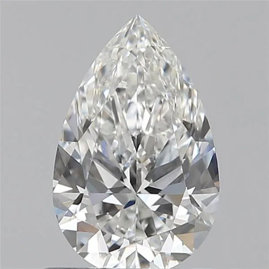 0.70ct Pear Natural Diamond (Colour F, Clarity VVS2, Cut EX, GIA Certified)