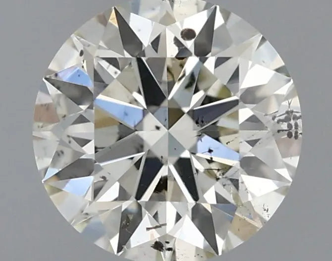 0.70ct Round Natural Diamond (Colour I, Clarity SI2, Cut EX, IGI Certified)