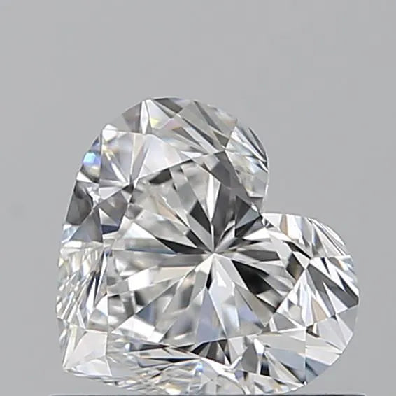 0.71ct Heart Natural Diamond (Colour F, Clarity VS1, GIA Certified)