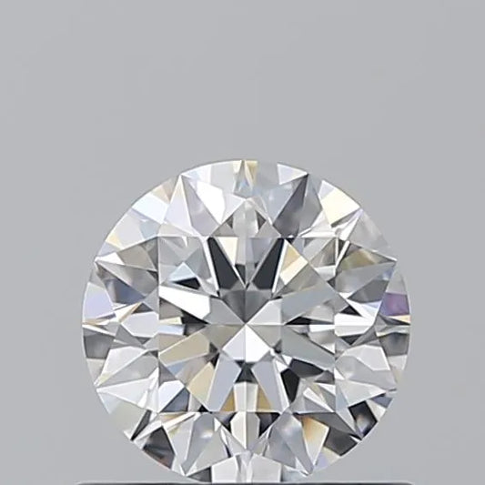 0.71ct Round Natural Diamond (Colour D, Clarity VVS1, Cut EX, GIA Certified)