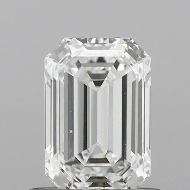 0.72ct Emerald Lab Grown Diamond (Colour D, Clarity VVS1, IGI Certified)