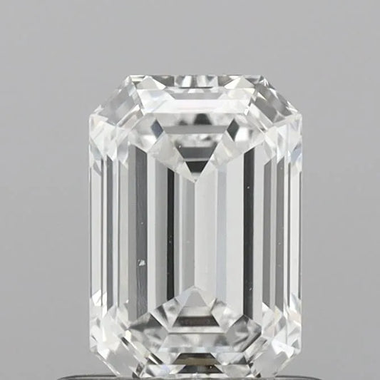 0.72ct Emerald Lab Grown Diamond (Colour D, Clarity VVS1, IGI Certified)