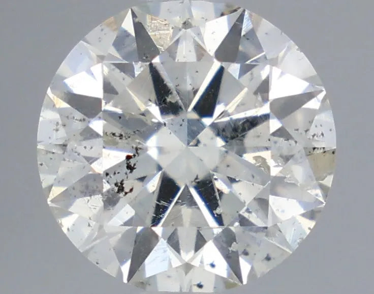 0.72ct Round Natural Diamond (Colour I, Clarity SI2, Cut EX, IGI Certified)