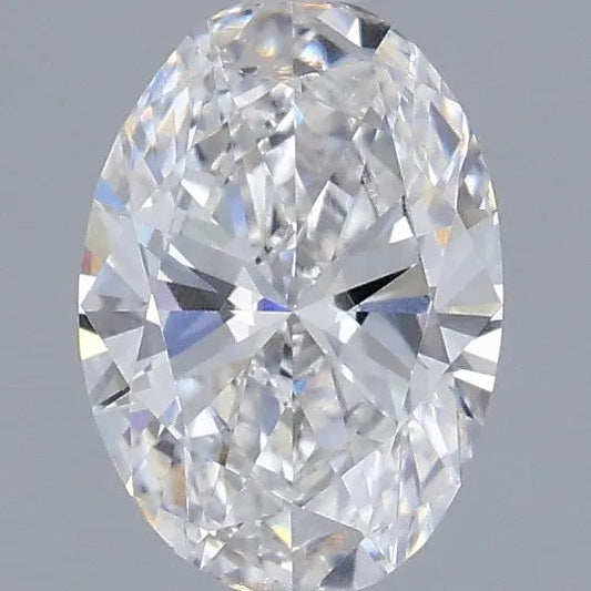 0.73ct Oval Lab Grown Diamond (Colour D, Clarity VS1, IGI Certified)