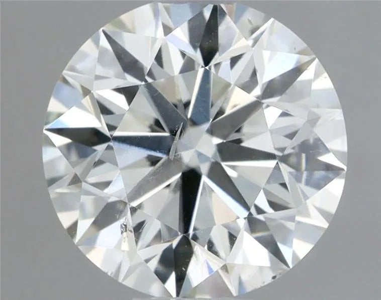 0.74ct Round Natural Diamond (Colour F, Clarity SI1, Cut EX, IGI Certified)