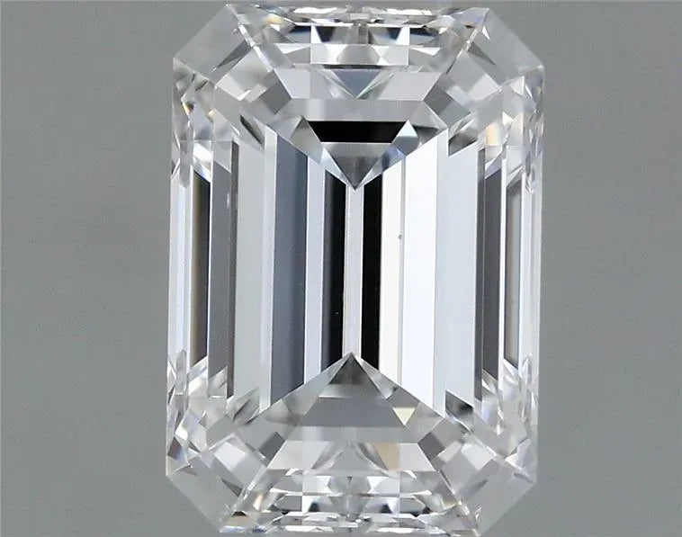 0.76ct Emerald Natural Diamond (Colour D, Clarity VS2, GIA Certified)