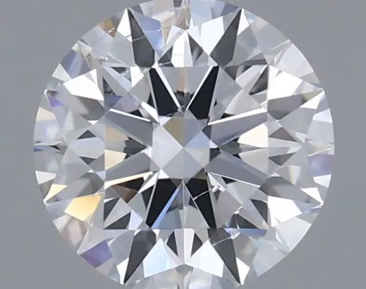 0.77ct Round Lab Grown Diamond (Colour F, Clarity SI1, Cut ID, IGI Certified)